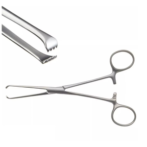 คีมจับเนื้อเยื่อ Allis Forceps สำหรับผ่าตัด คีมจับเนื้อเยื่อทางการแพทย์ทำจากสแตนเลส สำหรับจับเนื้อเยื่ออย่างแน่นหนา - Product Image 1