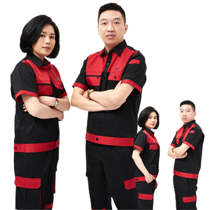 Campo de petróleo de construcción DIRECTO DE FÁBRICA/gas/ropa de trabajo de lavado de autos más tamaño nuevo estilo chaqueta uniforme de punto-OEM/ODM Muestra gratis - Product Image 5