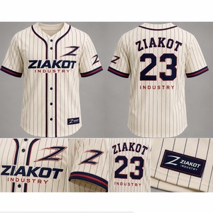 Camiseta de Béisbol Personalizada, ZIAKOT INDUSTRY Pakistán, Uniforme de Béisbol, Camiseta Sublimada, Ropa Deportiva al por Mayor, Fabricante OEM - Product Image 4