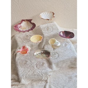 Verre à vin en forme de coquillage incroyable, parfait pour servir du vin, style côtier créatif, idéal pour les fêtes et événements sur le thème de la plage. - Product Image 5