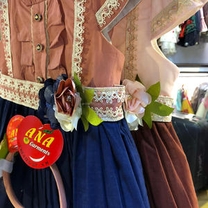 Conjunto de diadema de vestido de algodón Jacquard para niñas, nuevo estilo, ropa de fiesta Floral, regalo perfecto para bebés recién nacidos, niños, esta temporada de primavera - Product Image 5