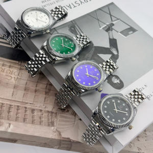 Montre <span class=keywords><strong>pour</strong></span> homme, version haut <span class=keywords><strong>de</strong></span> gamme, élégante et polyvalente, idéale <span class=keywords><strong>pour</strong></span> <span class=keywords><strong>offrir</strong></span> en <span class=keywords><strong>cadeau</strong></span> lors <span class=keywords><strong>de</strong></span> fêtes, montre <span class=keywords><strong>de</strong></span> <span class=keywords><strong>couple</strong></span> d'affaires haut <span class=keywords><strong>de</strong></span> gamme - Product Image 3