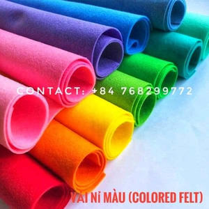 Tela de Fieltro de Color 100% Poliéster Hecha en Vietnam a Precio Económico - Product Image 4