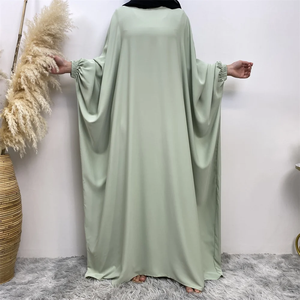 Abaya Longue Décontractée Grande Taille pour Femme, Légère, Faite à la Main, Séchage Rapide, Anti-statique, Infroissable, Coupe Ample et Modeste – Vente en Gros - Product Image 5