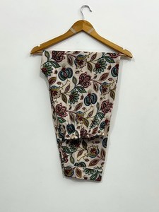 Conjunto de Pijama Elegante para Mujer, Manga Larga, Estampado Floral, Cuello Camisero, Ropa de Dormir Informal, 100% Algodón, Pantalones Cortos Largos - Product Image 3