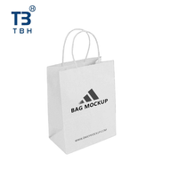 Bolsa de papel con asa retorcida de excelente calidad, 310x260x170mm, para compras, comerciantes, embalaje, drop-shippers y vendedores