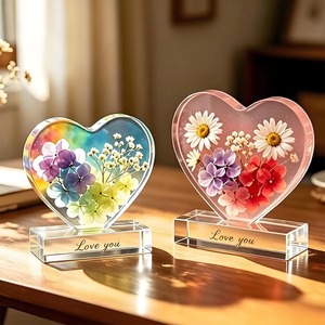 Silicone Photo Frame Mold Heart <b>Shell</b> Shape Epoxy Resin Casting Mold Desktop <b>Ornament</b> DIY Cake Tool - Product Image 4