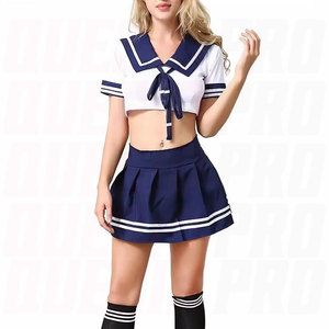 Uniformes de cheerleading en polyester, couleur et logo personnalisables, service OEM, vêtements de sport de haute qualité, respirants et confortables - Product Image 5