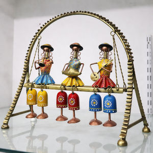 Decoración Artesanal Ecológica de Metal Art Deco con Diseño Removible para Músicos y Eventos Culturales - Ideal para Jubilaciones y Diwali - Product Image 3