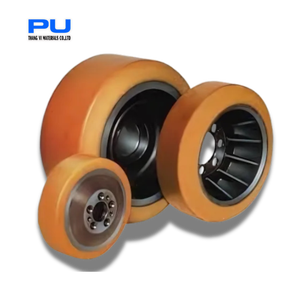 Roulement d'entraînement de roue de chariot élévateur en polyuréthane à noyau en acier résistant à l'usure de haute qualité pour pièces de chariot élévateur - Product Image 4