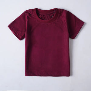 เสื้อยืดคอตตอน 100% คุณภาพดีที่สุด บริการ OEM สำหรับเด็กและผู้ชาย สไตล์ลำลอง พิมพ์ลายดิจิตอล ระบายอากาศได้ดี เนื้อผ้านุ่ม พิมพ์โลโก้ ดีไซน์เรียบง่าย สีพื้น - Product Image 1