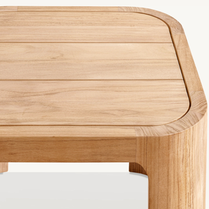 <b>Outdoor</b> Solid Teak Wood Square Coffee <b>Table</b> Eco-Friendly Durable Modern Design Living Room Furniture Indoor/<b>Outdoor</b> Use - Product Image 3