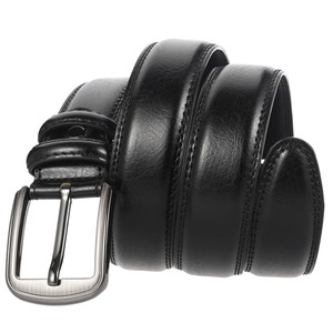Ceintures en cuir de vachette pour hommes, design personnalisé par le fabricant, haute qualité, boucle en alliage, écologiques, respirantes, légères, style décontracté - Product Image 2