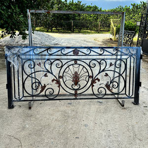 Barandilla de Balcón de Diseño Moderno en Acero Inoxidable y Hierro Forjado, Reja Ornamental para Casa o Villa con 1 Año de Garantía por TTD - Product Image 5