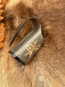 Mug à bière artisanal éco-chic style animalier avec design poli distinctif, taille et logo personnalisables pour une dégustation moderne - Product Image 6