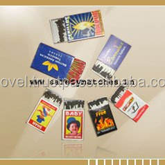 Fósforos de Seguridad Encerados Clásicos Blancos Duraderos con Logotipo Impreso para Uso Doméstico 70x48x22mm Paquete a Granel de 200 Unidades Hechos en Tamil Nadu - Product Image 6