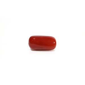 Natural Red Coral Loose Gemstone 4.5 Carat Certified Wholesale 3mm - Product Image 2