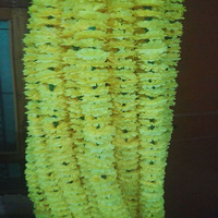 Bunga Artifisial Real Touch Plastik Tahan Air Melembapkan Marigold untuk Dekorasi Interior Rumah Pesta Pernikahan Indoor/Outdoor