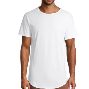 T-shirts pour hommes à col rond, coupe ample, dernière mode, épaules tombantes, respirants, séchage rapide, manches courtes, 100% coton, haute qualité - Product Image 3
