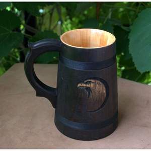 Mug à boire en bois écologique moderne pour un style de vie élégant, produit de tasse à boire durable - Product Image 4