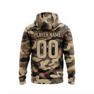 Sweat à capuche sportif personnalisé avec fermeture éclair quart de tour, anti-humidité, sublimation avec nom et numéro personnalisés XS - Product Image 2