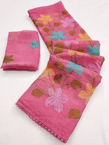 Sari indio de Bollywood, estilo elegante y lujoso, tela suave y pesada, el más moderno, de exportación, exclusivo, para fiestas, para mujer. - Product Image 6