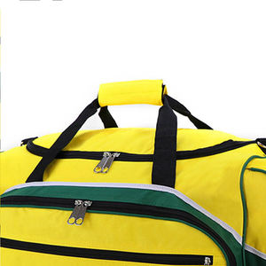Cheap Price Yellow Green Gym Duffel Bag with Adjustable <b>Strap</b> Large Capacity 30-40L Unisex Casual Sport Travel <b>Backpack</b> - Product Image 3