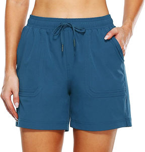 Pantalones Cortos Deportivos para Hombre Hechos en Pakistán, de la Mejor Calidad, Poliéster/Algodón Sólido, Transpirables, de Secado Rápido, Ecológicos, Impermeables, con Cintura Elástica - Product Image 4