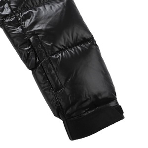 Thick Cotton Filling Detachable Sleeves Hooded Design sleeveless <b>Crop</b> top Waterproof Quilted Nylon Winter <b>Puffer</b> <b>Jacket</b> - Product Image 6