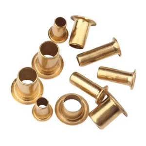 Rivets tubulaires en laiton, inserts de compression AOL - Product Image 1