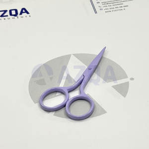 Tijeras de bordado de grado industrial, venta al por mayor, mango de diseño de acero inoxidable, herramienta de corte de borde liso dentado para tela de papel - Product Image 2