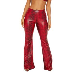 กางเกงหนังงูแบบบางสำหรับผู้ชายผู้หญิงกางเกงหนังงูระบายอากาศได้ดี - Product Image 2