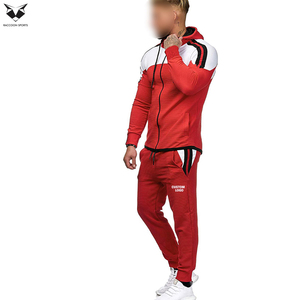 Conjunto Deportivo para Hombre de Alta Calidad, Diseño Moderno de Dos Tonos, Sudadera con Capucha y Pantalones Ajustados, Personalizable con Logotipo OEM/ODM - Product Image 4