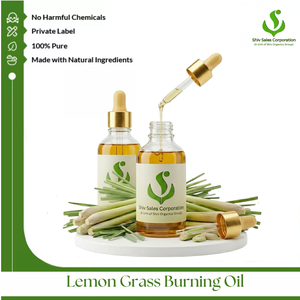 Pure Lemon Grass Burning Oil for Aromatic Experience, Meditation Spaces and Fragrance Product Manufacturing Industries - Product Image 1