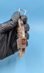 จี้เพชรโมอิสซาไนต์แบบสั่งทำพิเศษ ตัวอักษรฮิปฮอป ชุบเงินแท้ 925 ประดับเพชรเต็มตัว  จี้เพชรแบบแร็ปเปอร์สุดหรู - Product Image 4