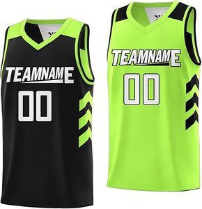 Camiseta de Baloncesto Reversible Personalizada para Hombre y Jóvenes de Pakistán, Camisetas Deportivas con Nombre y Número del Equipo - Product Image 4