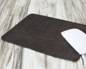 Genuine Leather <b>Mouse</b> Pad Smooth Edge Finish Desk Mat Luxury Cowhide Leather Mousepad for Senior Managers LMP-0083 - Product Image 3