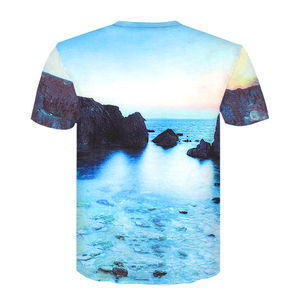 T-shirts pour hommes, créez votre propre t-shirt de sublimation pour hommes, prix bas, haute qualité, t-shirts de sublimation légers pour hommes - Product Image 2