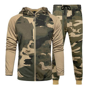 Conjunto Deportivo de 2 Piezas para Hombre, Talla Grande, Sudadera con Capucha, Chaqueta y Pantalones para Otoño, Fitness y Deportes - Product Image 5