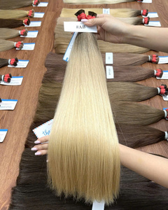 Cheveux humains en vrac de très haute qualité, extensions de cheveux de la meilleure qualité, magnifiques, très brillantes et lisses, faciles à appliquer - Product Image 5