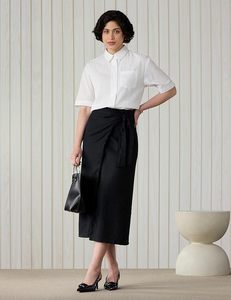 Women’s Cotton <b>Button</b> Down <b>Shirt</b> – Regular Fit | <b>Half</b> Sleeve Casual <b>Shirt</b> for Comfortable Everyday Wear - Product Image 3