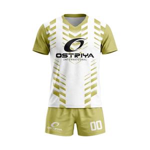 Conjunto de Uniforme de Fútbol 2026, Nuevo Diseño, 100% Poliéster Transpirable, con Mangas Cortas y Logotipo Frontal, Nombre del Equipo Personalizado - Product Image 1