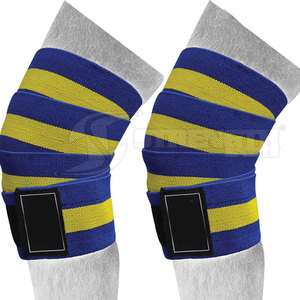 Bandes de genou en néoprène professionnelles, très vendues, de haute qualité, réglables, pour la musculation - Product Image 6