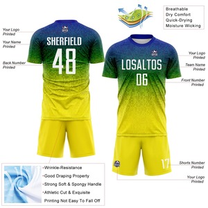 soccer uniform <b>men</b> custom football jersey shorts set quick dry breathable team sportswear premium wear - Product Image 5