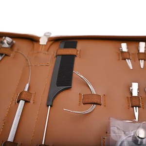 Kit complet de pinces pour extensions de cheveux, pour l'installation et le retrait des extensions à micro-anneaux, nano-anneaux et perles. - Product Image 2