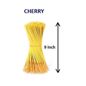 Varillas de incienso de cereza natural, suministro al por mayor a precio líder, caja de embalaje de incienso, incienso indio (amarillo) - Product Image 1