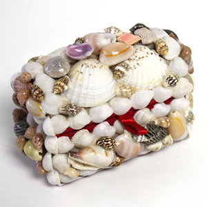 Seashell jewelry box high quality <b>ring</b> bracelet <b>storage</b> boxes crafted from natural seashells - Product Image 6