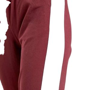 2025 Brand New Arrivals <b>Women</b> Sports Jogging Wear Full Zip Fitted Two-Piece Embroidered Button 100% Cotton <b>Fleece</b> <b>Jogger</b> 2pcs - Product Image 4