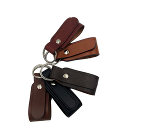 Llavero de Cuero Personalizado en Oferta, Precio Económico, Fabricado en Fábrica, Regalo Promocional, Llavero de Cuero de Alta Calidad - Product Image 1