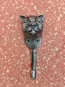 Nordic <b>Style</b> Decorative Animal <b>Head</b> Wall Hook Antique Animal <b>Head</b> Hanger Creative Metal Wall MountedCoat Hook for Entryway Decor - Product Image 3